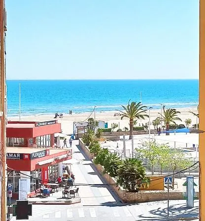 A 20 Metros De Primera Linea Playa Puerto Sagunto Ascensor Wifi Exterior foto